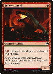 Bellows Lizard front