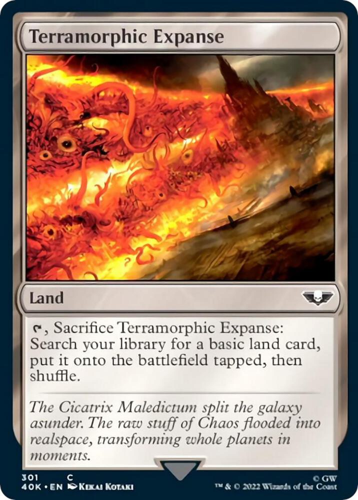 Terramorphic Expanse, 40K, 301, NM