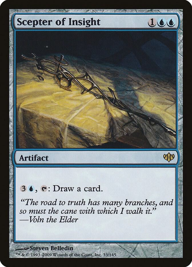 Scepter of Insight, CON, 33, NM