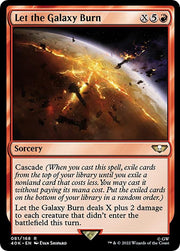 Let the Galaxy Burn, 40K, 81, NM