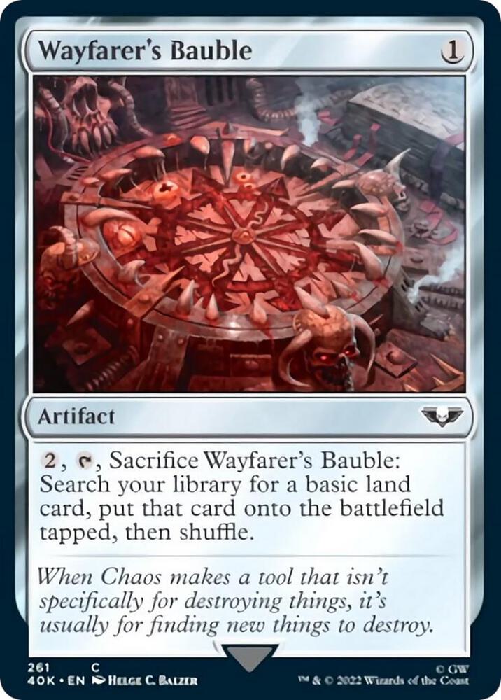 Wayfarer's Bauble, 40K, 261, NM