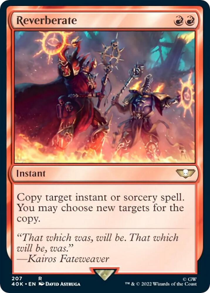 Reverberate, 40K, 207, NM