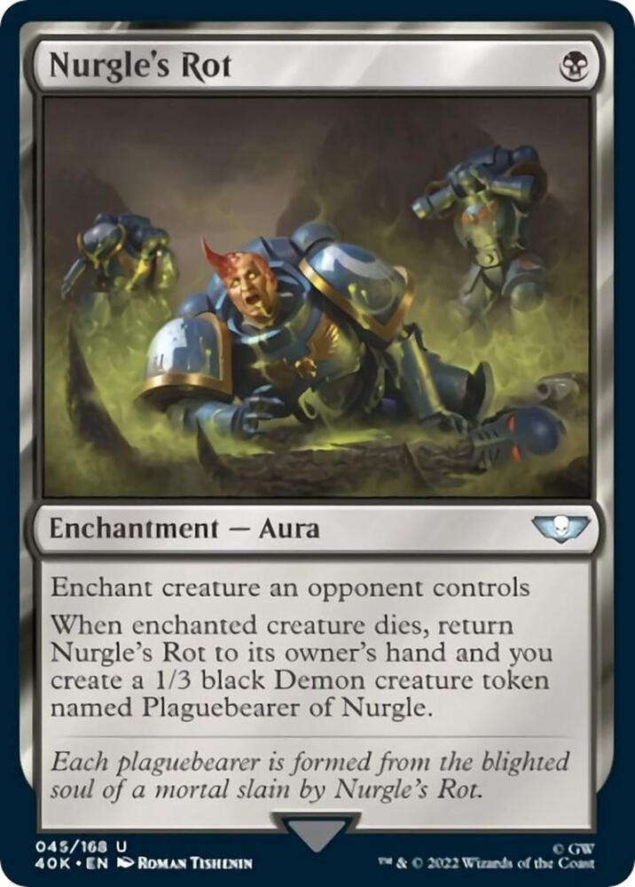Nurgle's Rot, 40K, 45, NM