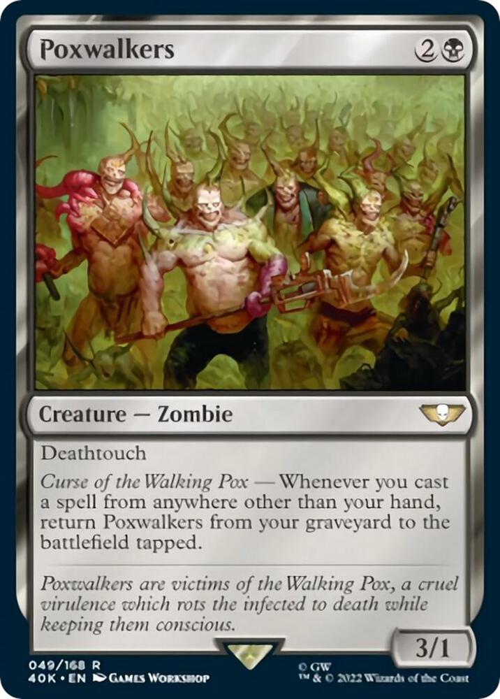 Poxwalkers,, 49, Near Mint, Normal