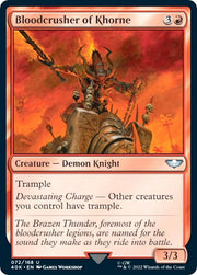 Bloodcrusher of Khorne, 40K, 72, NM