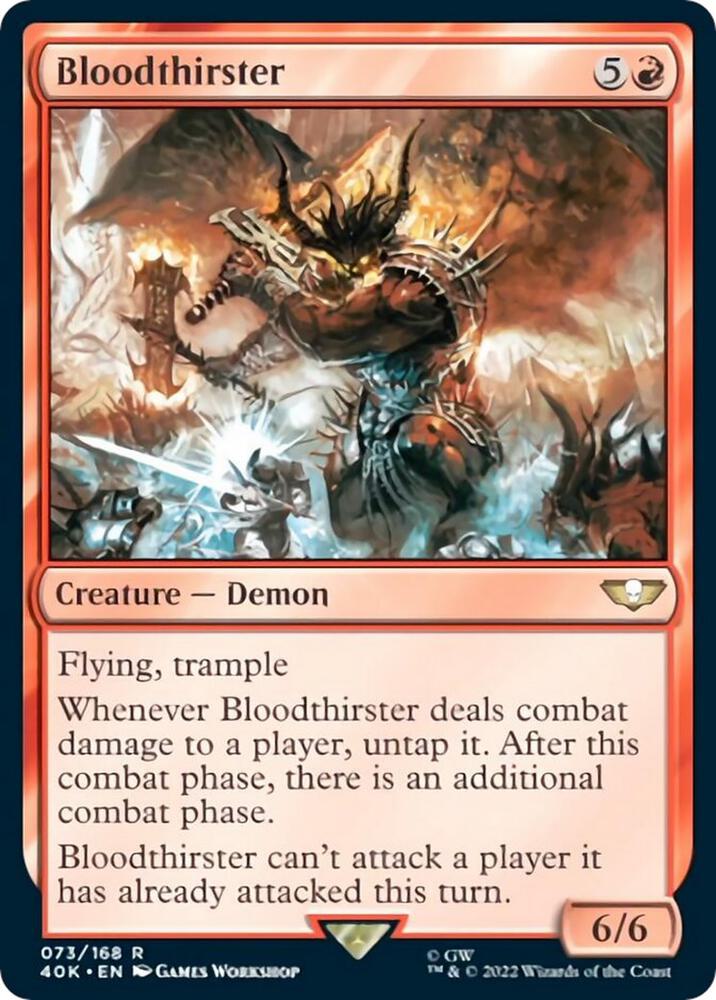 Bloodthirster,, 73, Near Mint, Normal