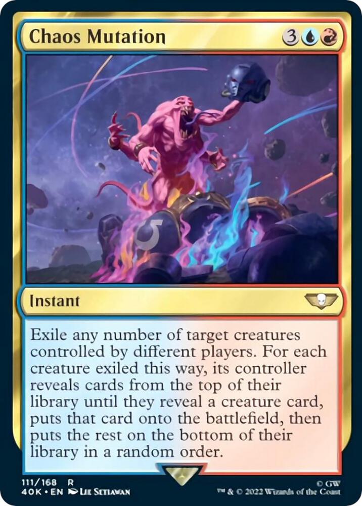 Chaos Mutation, 40K, 111, NM