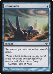 Unsummon, CON, 37, NM