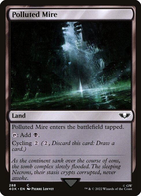 Polluted Mire front