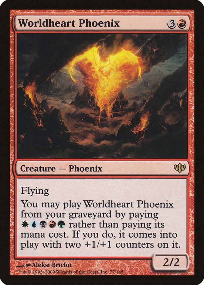 Worldheart Phoenix, CON, 77, NM