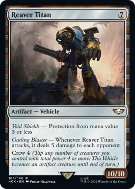 Reaver Titan,, 163, Near Mint, Normal