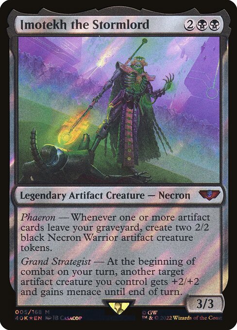 Imotekh the Stormlord front