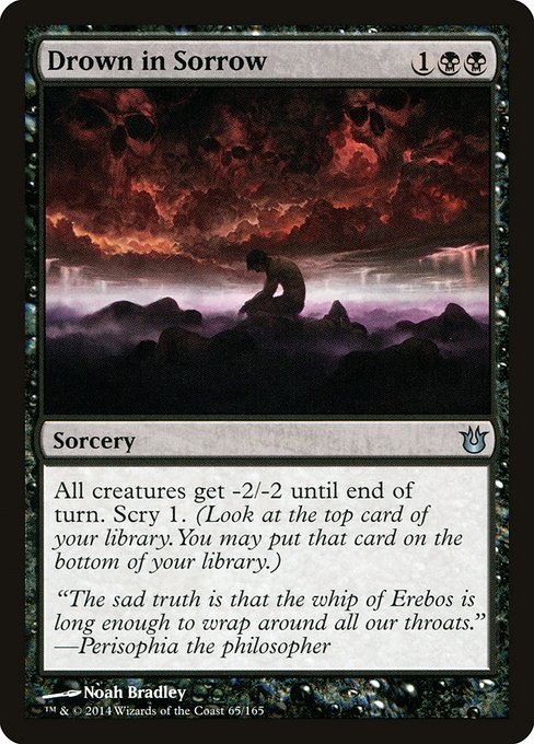 Drown in Sorrow front