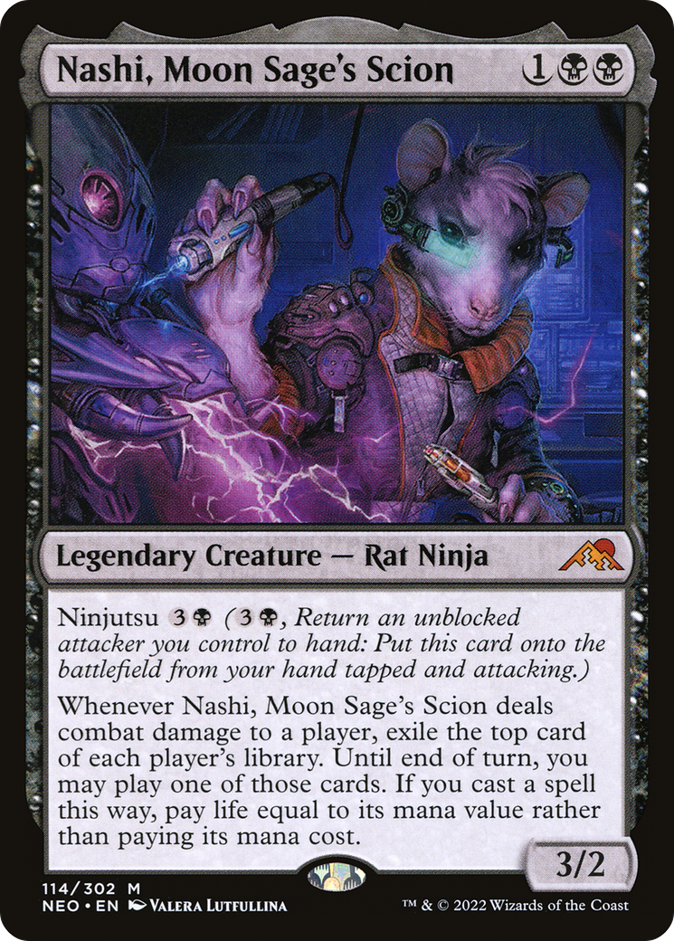 Nashi, Moon Sage's Scion (NEO) 114 - WZRD TCG