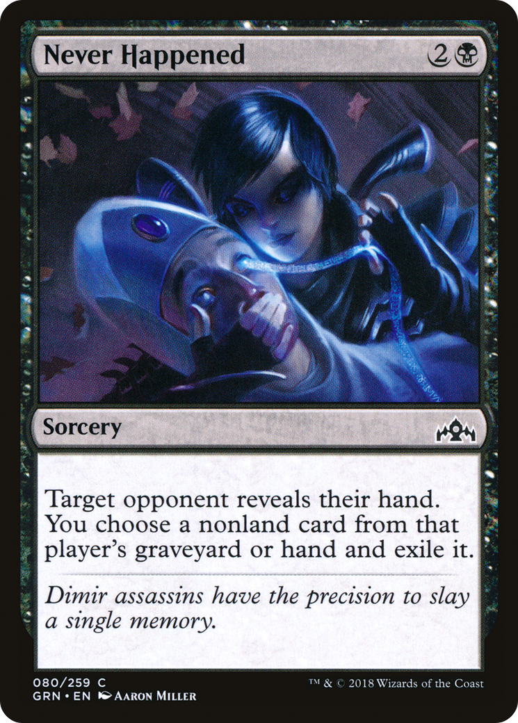 Never Happened (GRN) 80 - WZRD TCG