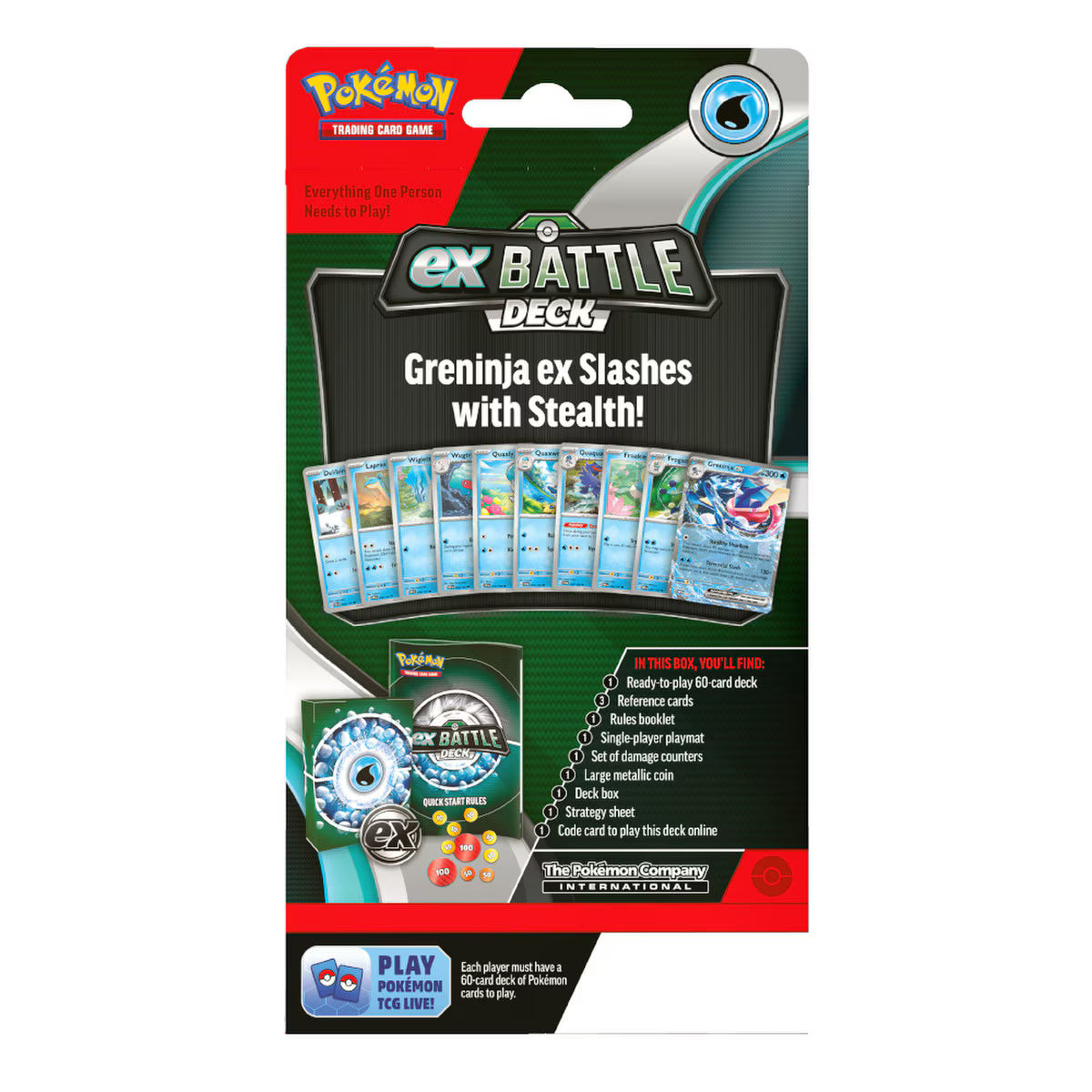 Pokémon - EX BATTLE DECK - Greninja EX