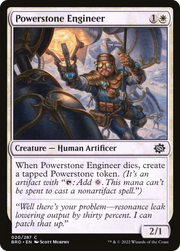 Powerstone Engineer (BRO) 20 - WZRD TCG