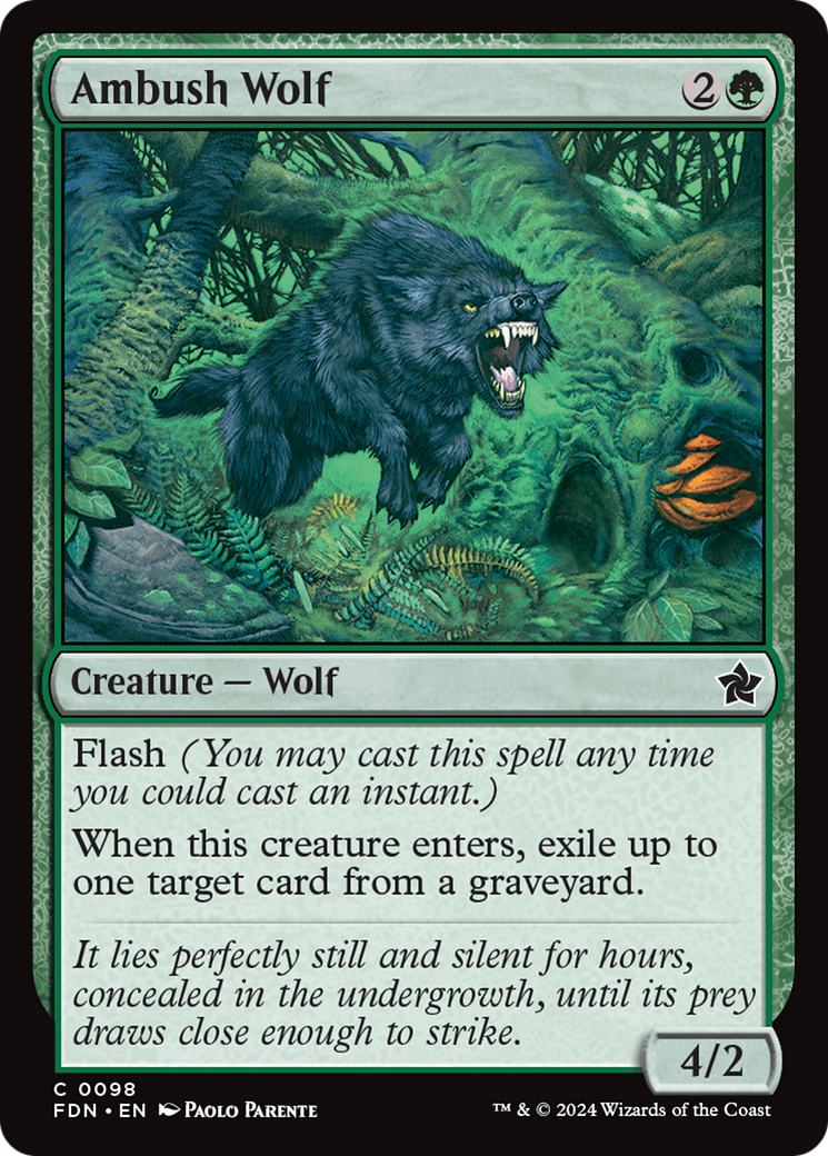 Ambush Wolf (FDN) 98