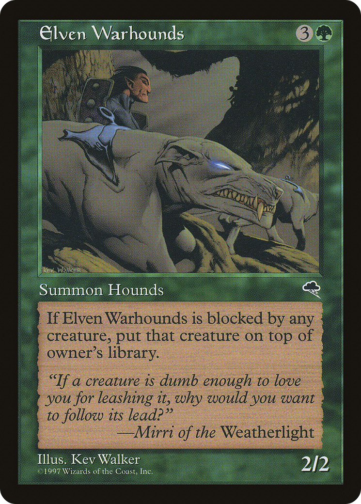 Elven Warhounds (TMP) 225