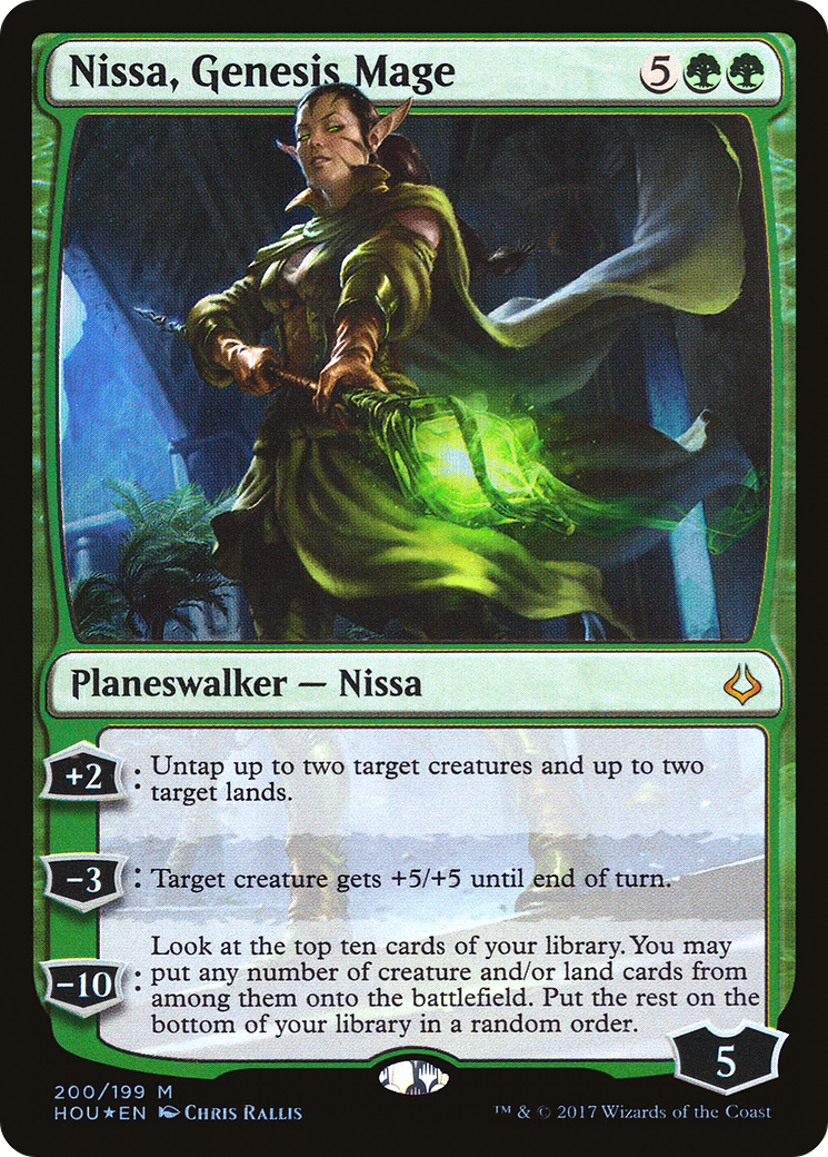Nissa, Genesis Mage (HOU) 200