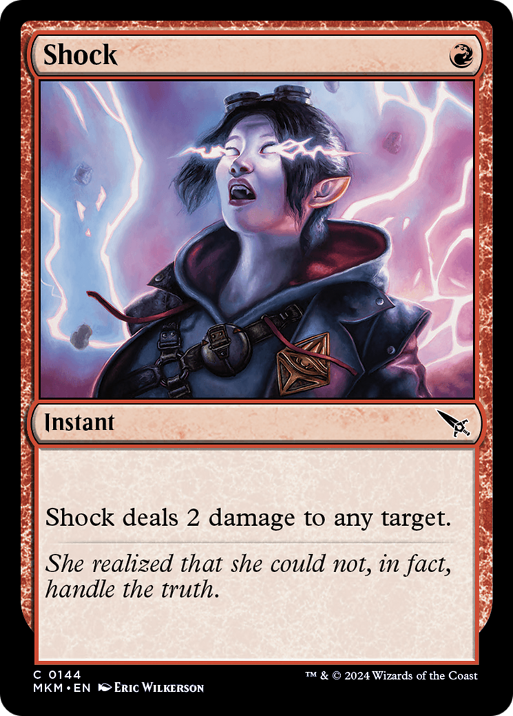 Shock (MKM) 144 - WZRD TCG