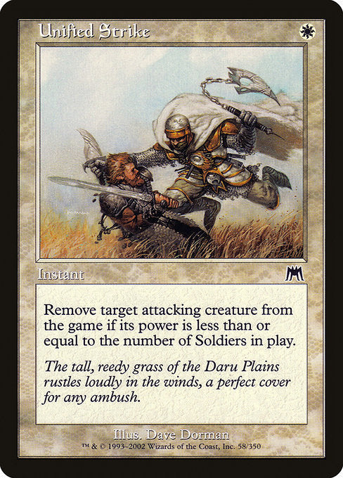 Unified Strike front