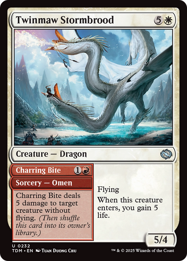 Twinmaw Stormbrood (DFC) (TDM) 232 - WZRD TCG