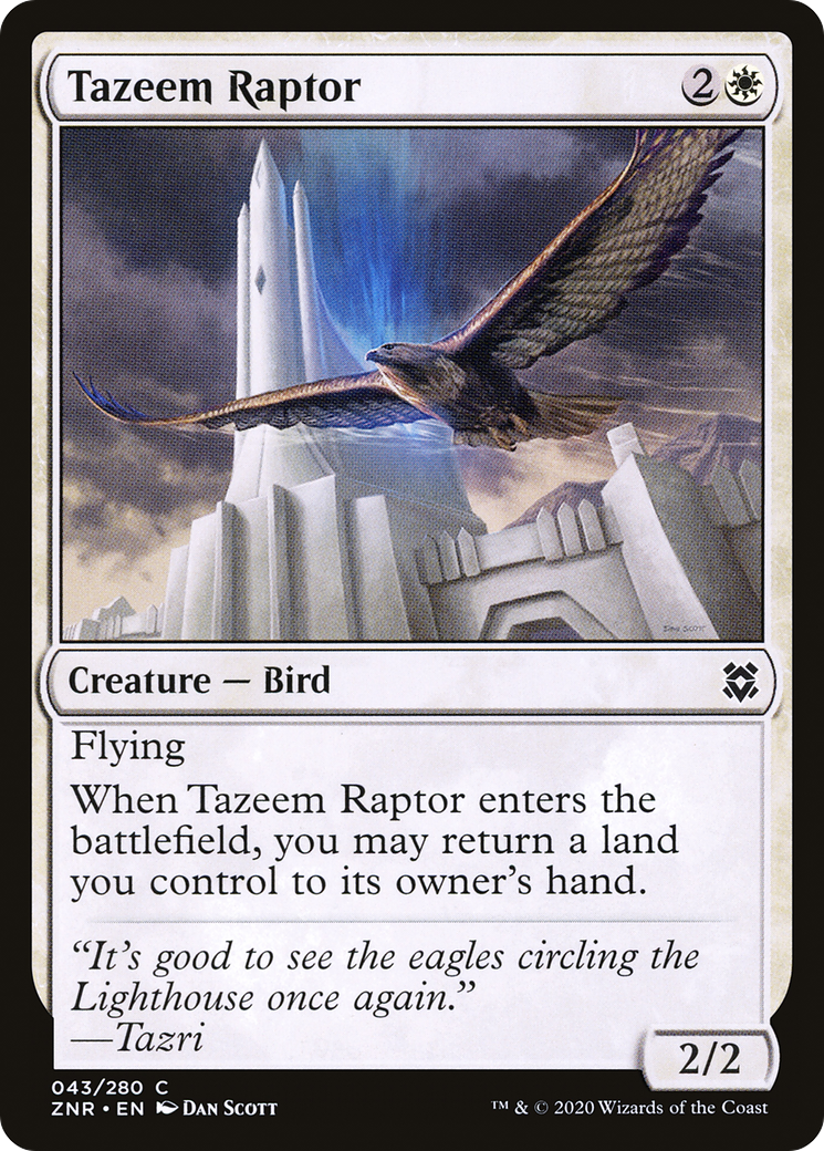 Tazeem Raptor (ZNR) 43 - WZRD TCG