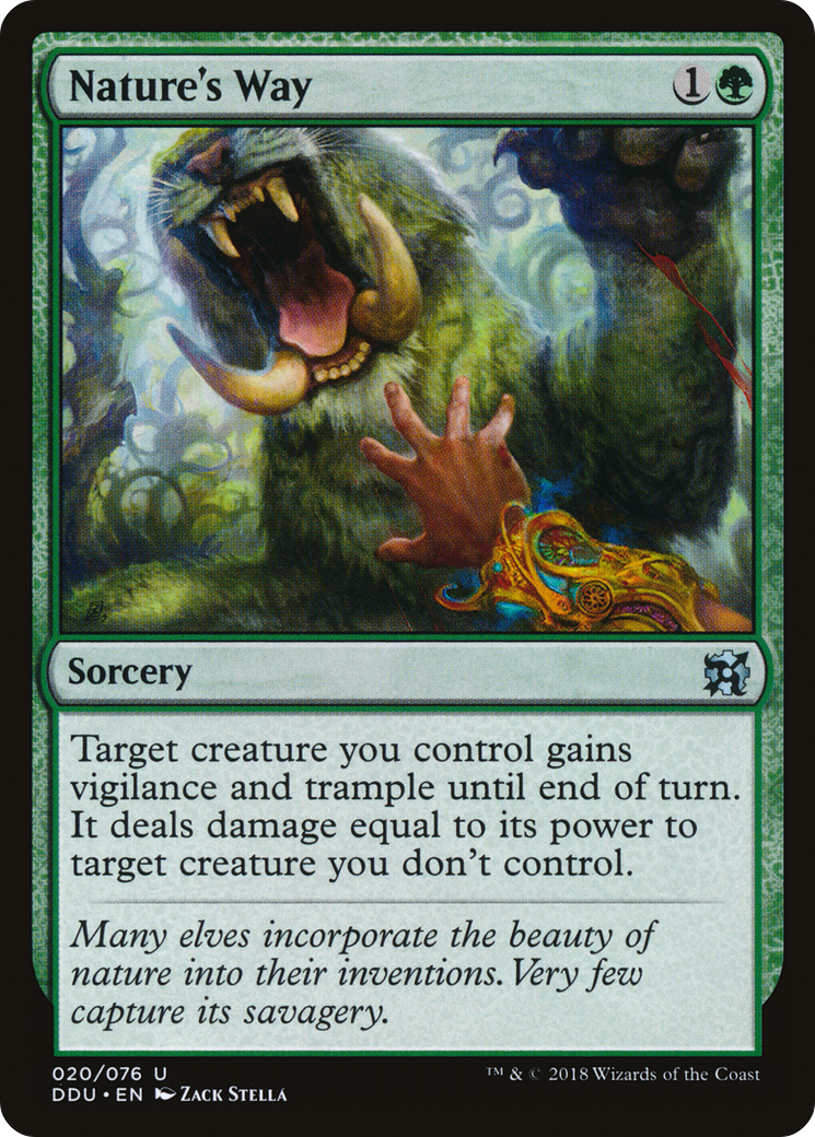 Nature's Way (DDU) 20 - WZRD TCG