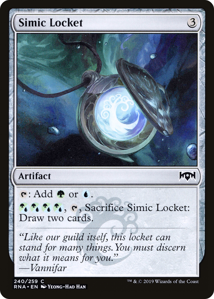 Simic Locket (RNA) 240 - WZRD TCG