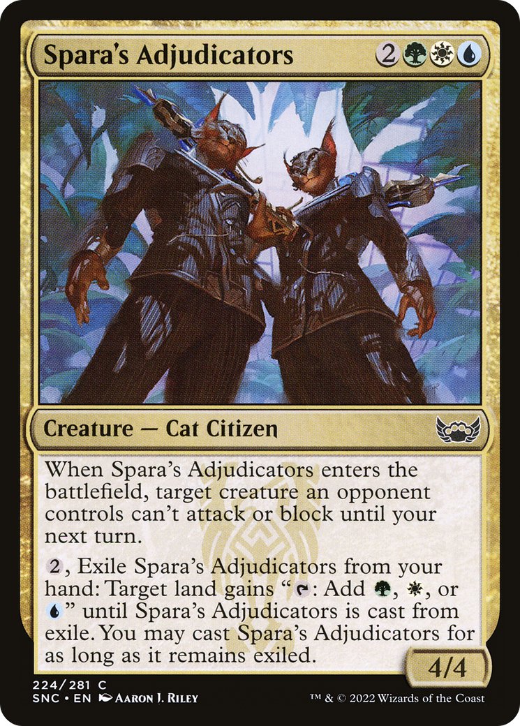 Spara's Adjudicators (SNC) 224 - WZRD TCG