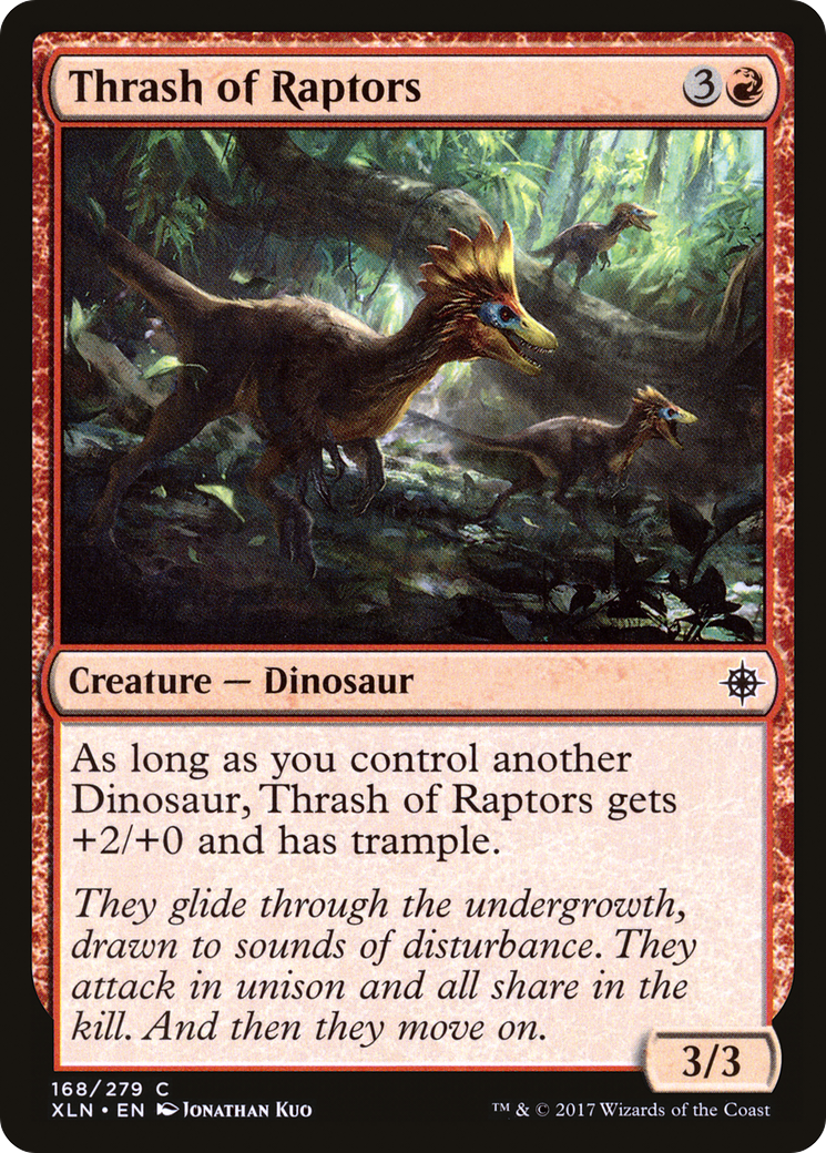 Thrash of Raptors (XLN) 168 - WZRD TCG