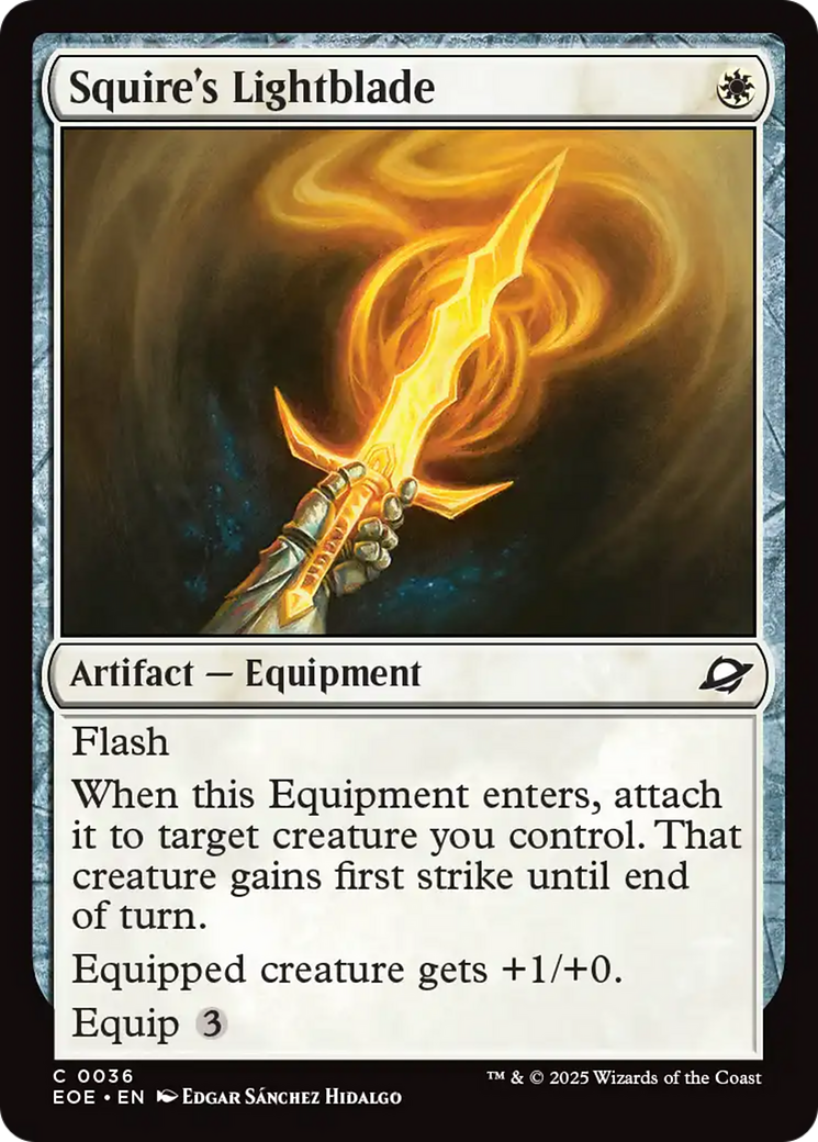 Squire's Lightblade (EOE) 36
