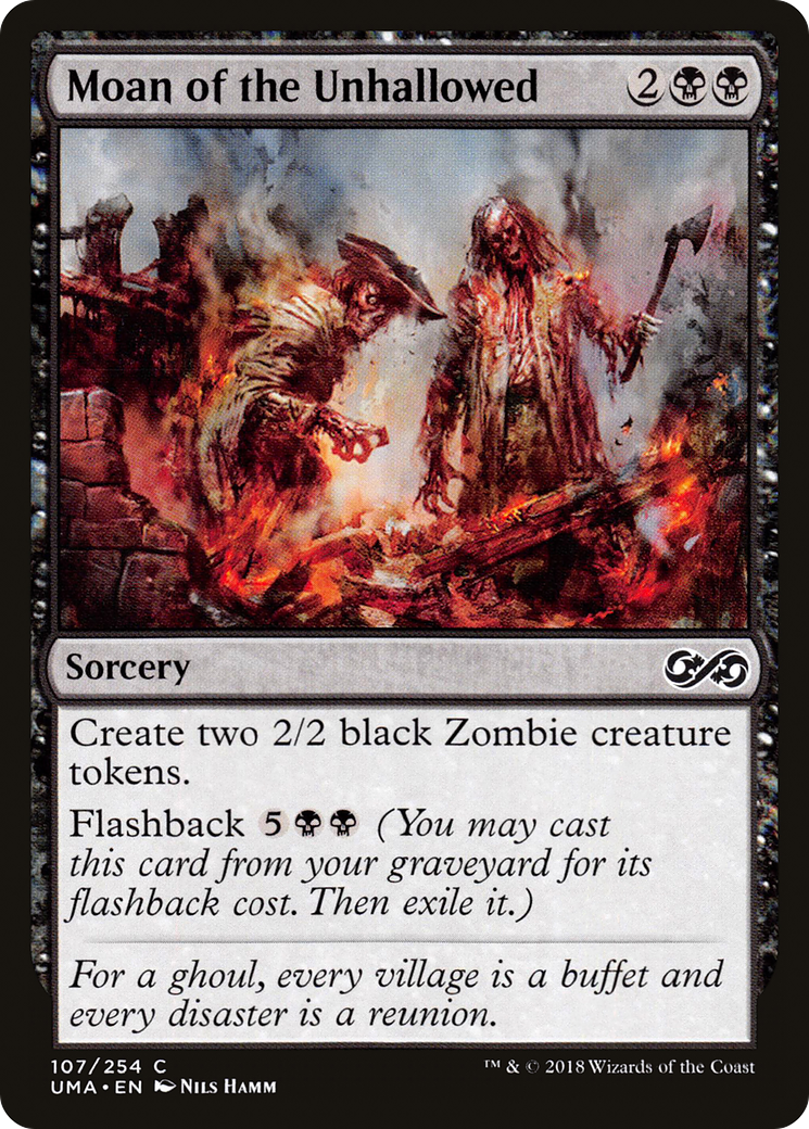 Moan of the Unhallowed (UMA) 107 - WZRD TCG