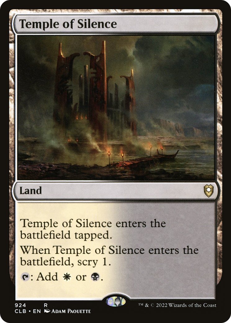 Temple of Silence (CLB) 924