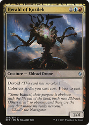 Herald of Kozilek (BFZ) 205