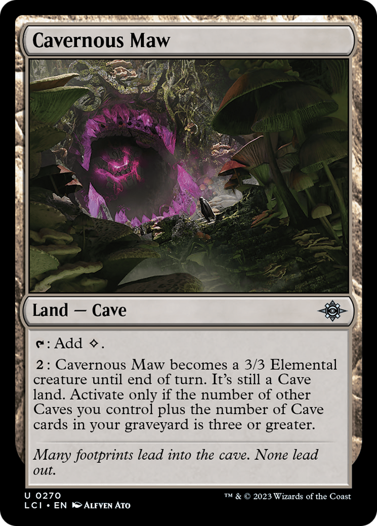 Cavernous Maw (LCI) 270 - WZRD TCG