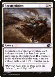 Recommission (BRO) 22 - WZRD TCG