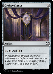 Orzhov Signet (OTC) 261 - WZRD TCG