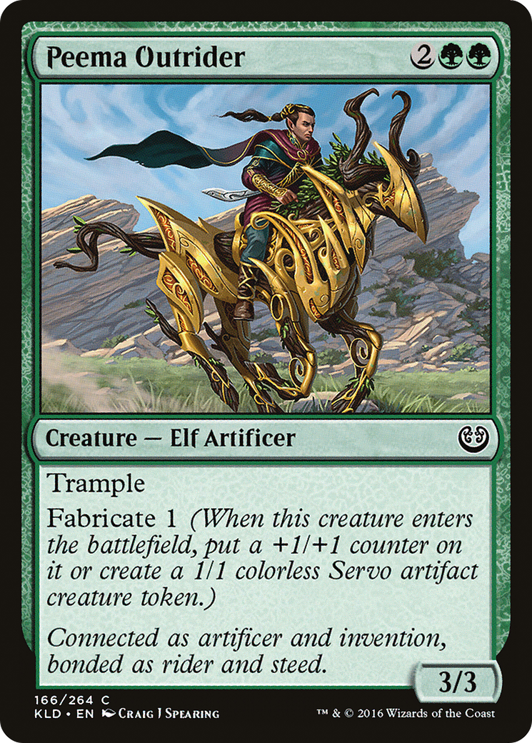 Peema Outrider (KLD) 166 - WZRD TCG