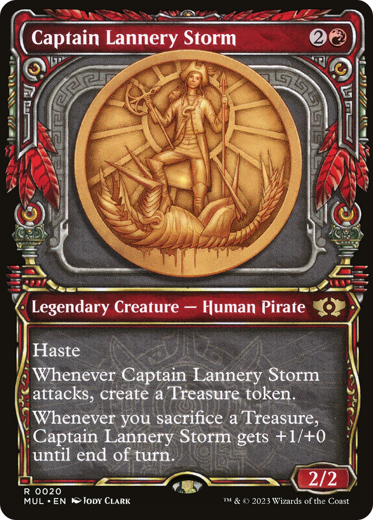 Captain Lannery Storm (MUL) 20 - WZRD TCG