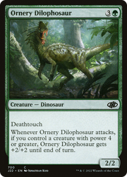 Ornery Dilophosaur (J22) 700 - WZRD TCG