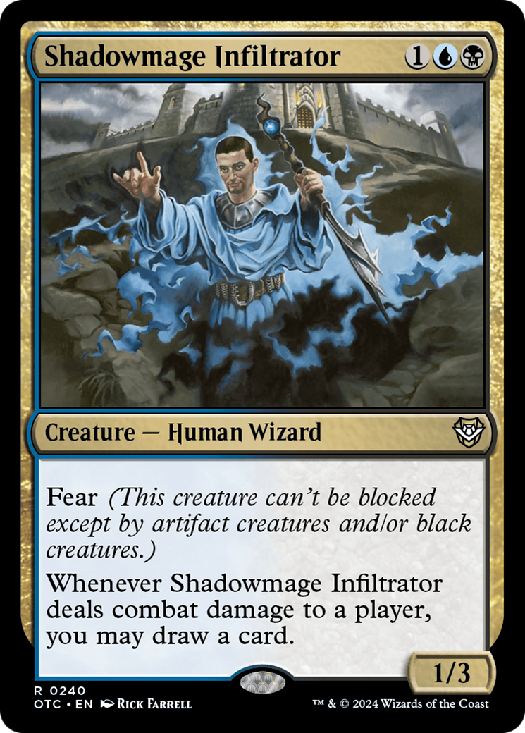 Shadowmage Infiltrator (OTC) 240 - WZRD TCG