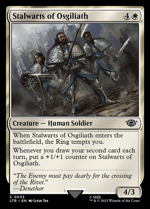 Stalwarts of Osgiliath front