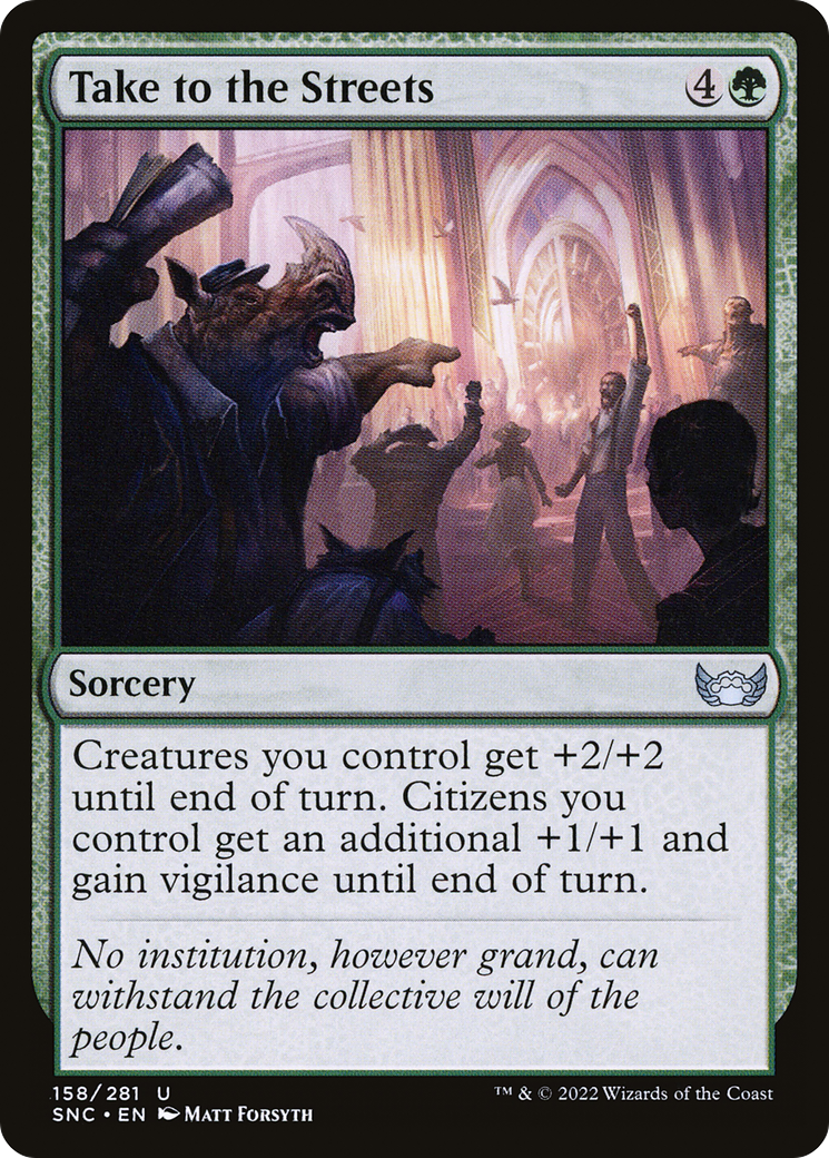 Take to the Streets (SNC) 158 - WZRD TCG