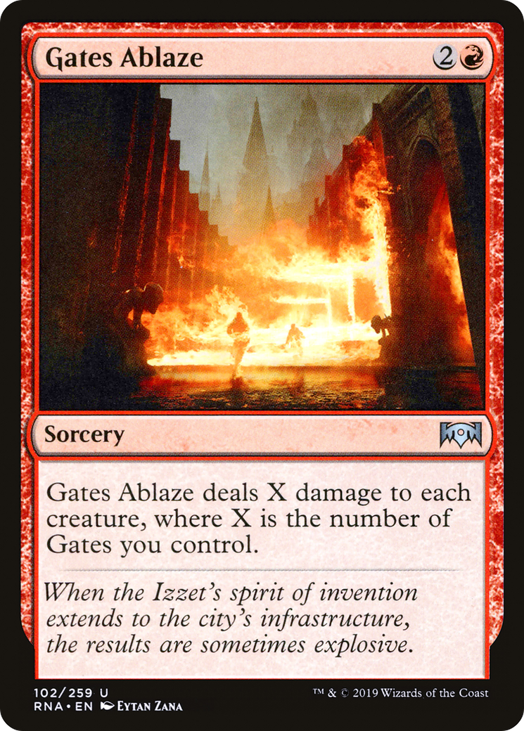 Gates Ablaze (RNA) 102 - WZRD TCG