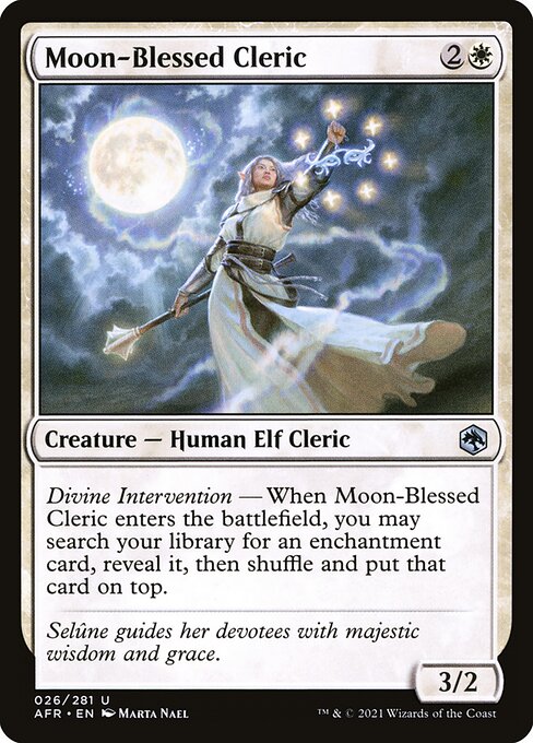 Moon-Blessed Cleric front