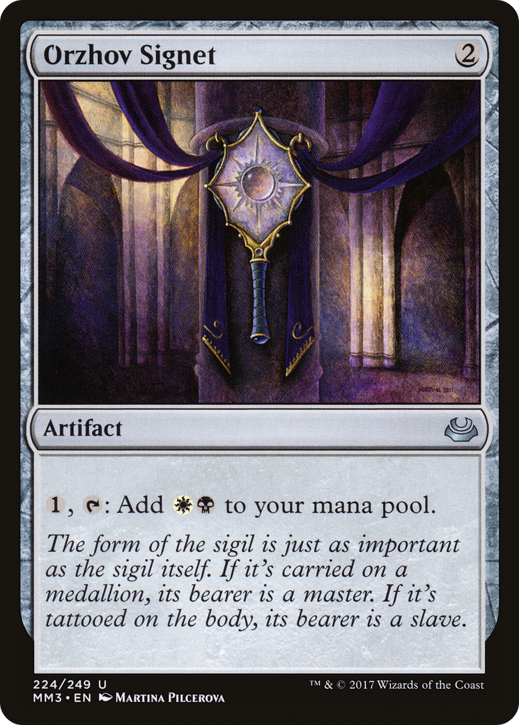 Orzhov Signet (MM3) 224