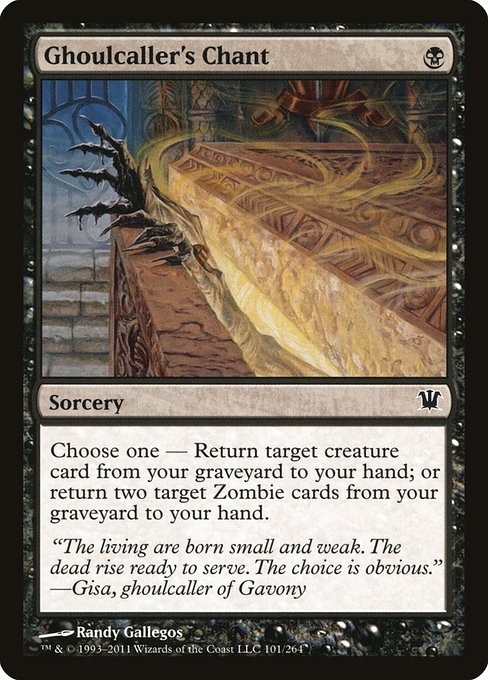 Ghoulcaller's Chant front
