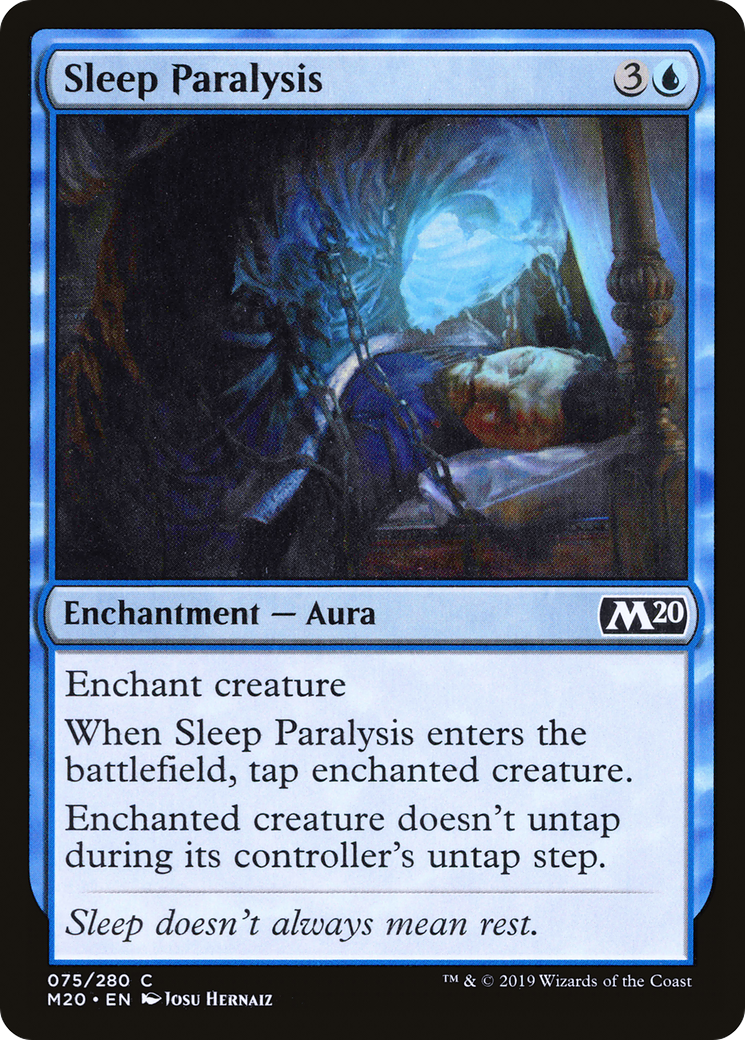 Sleep Paralysis (M20) 75